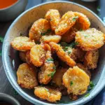 Fried King Oyster Mushroom Bites (Vegan)