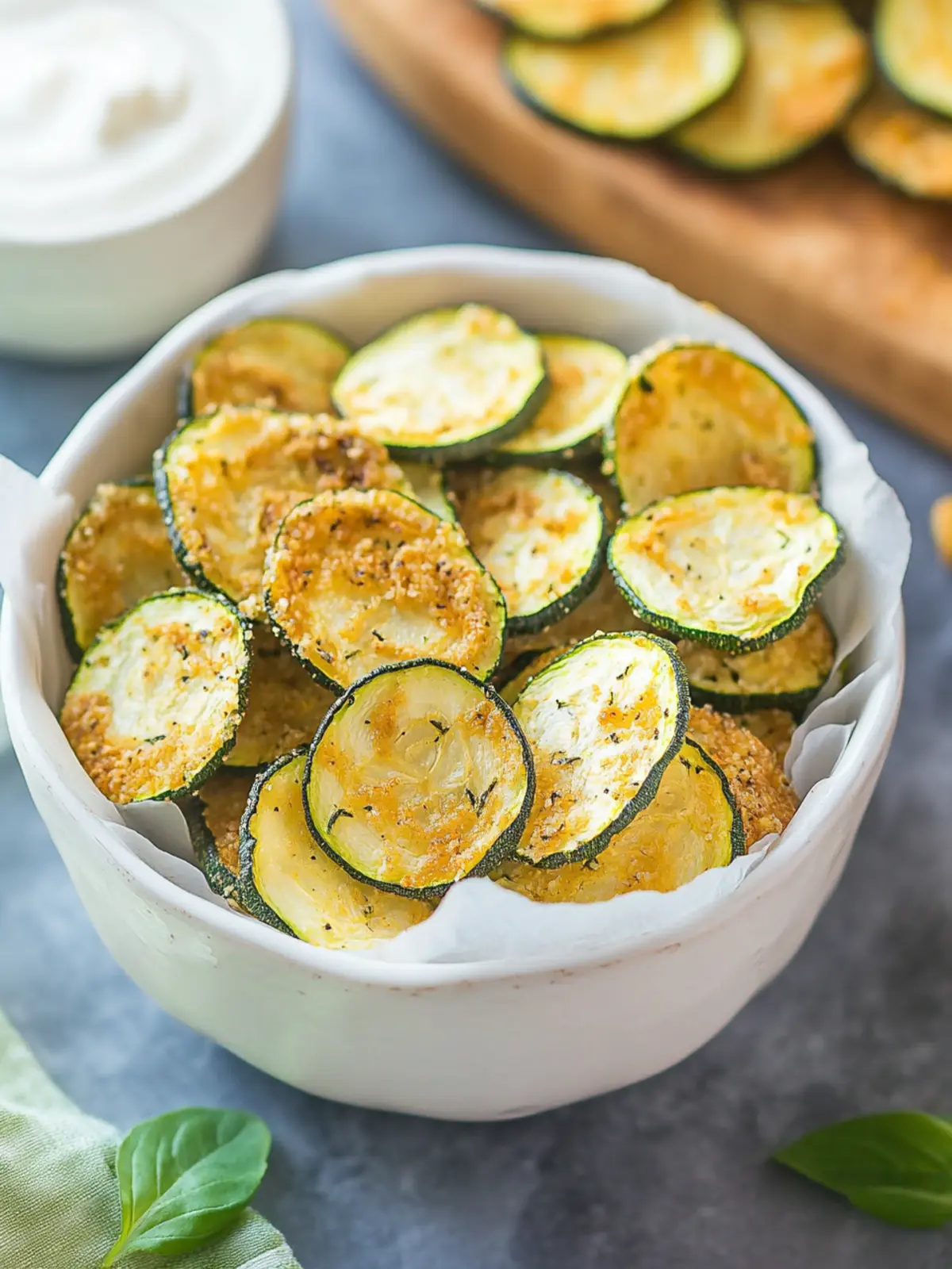 Baked Zucchini Chips