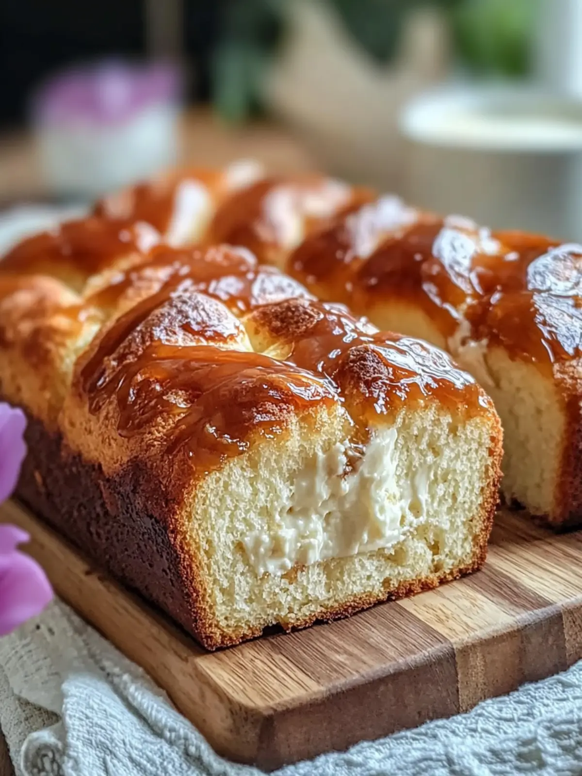Caramel Cream Cheese Bread