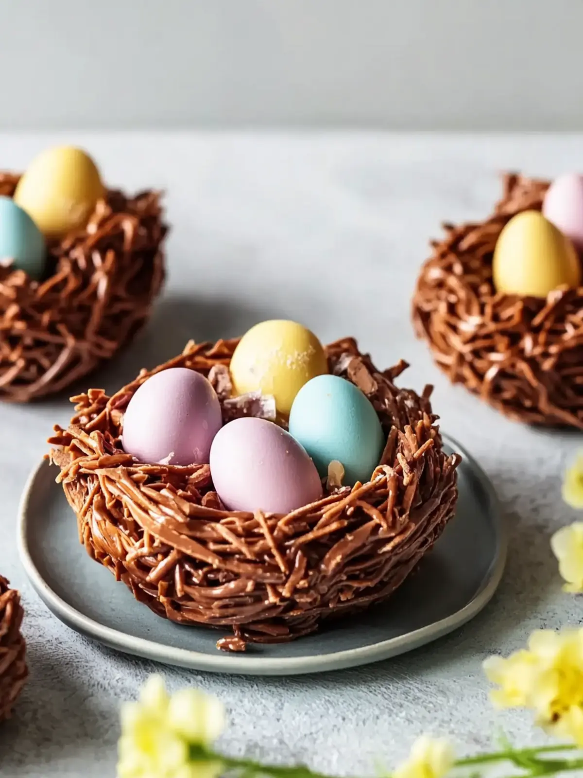 Delicious Chocolate Easter Egg Nests for Fun Family Baking 2 Chocolate Easter Egg Nests