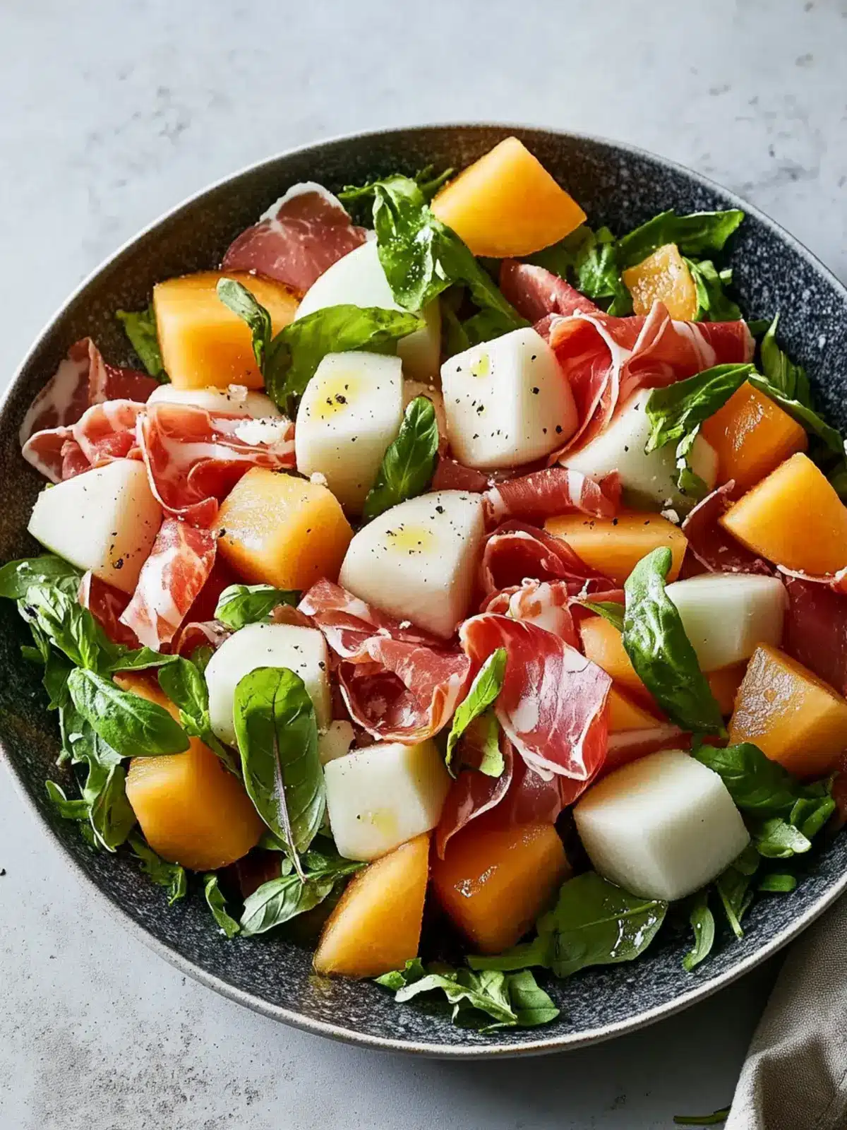 Zesty Prosciutto and Melon Salad: Your Perfect Summer Delight 4 Prosciutto and Melon Salad