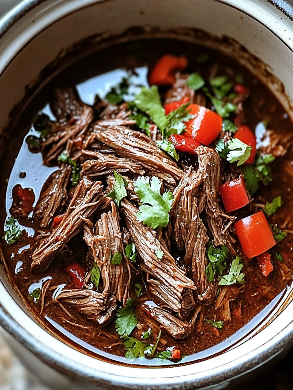 Melt-In-Your-Mouth Crockpot Barbacoa Beef