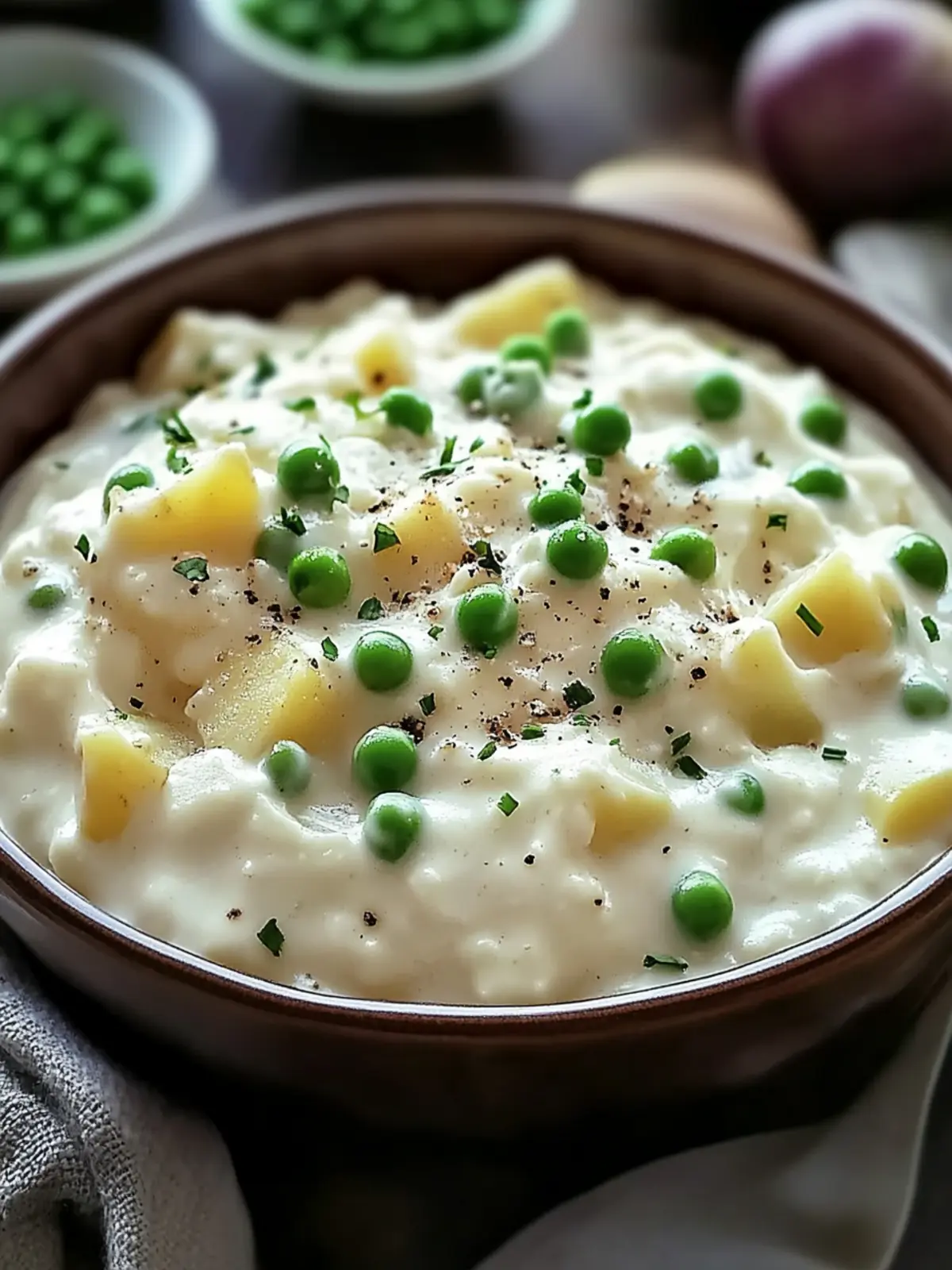Classic Creamed Potatoes and Peas Recipe for Comforting Nights 5 Classic Creamed Potatoes and Peas Recipe
