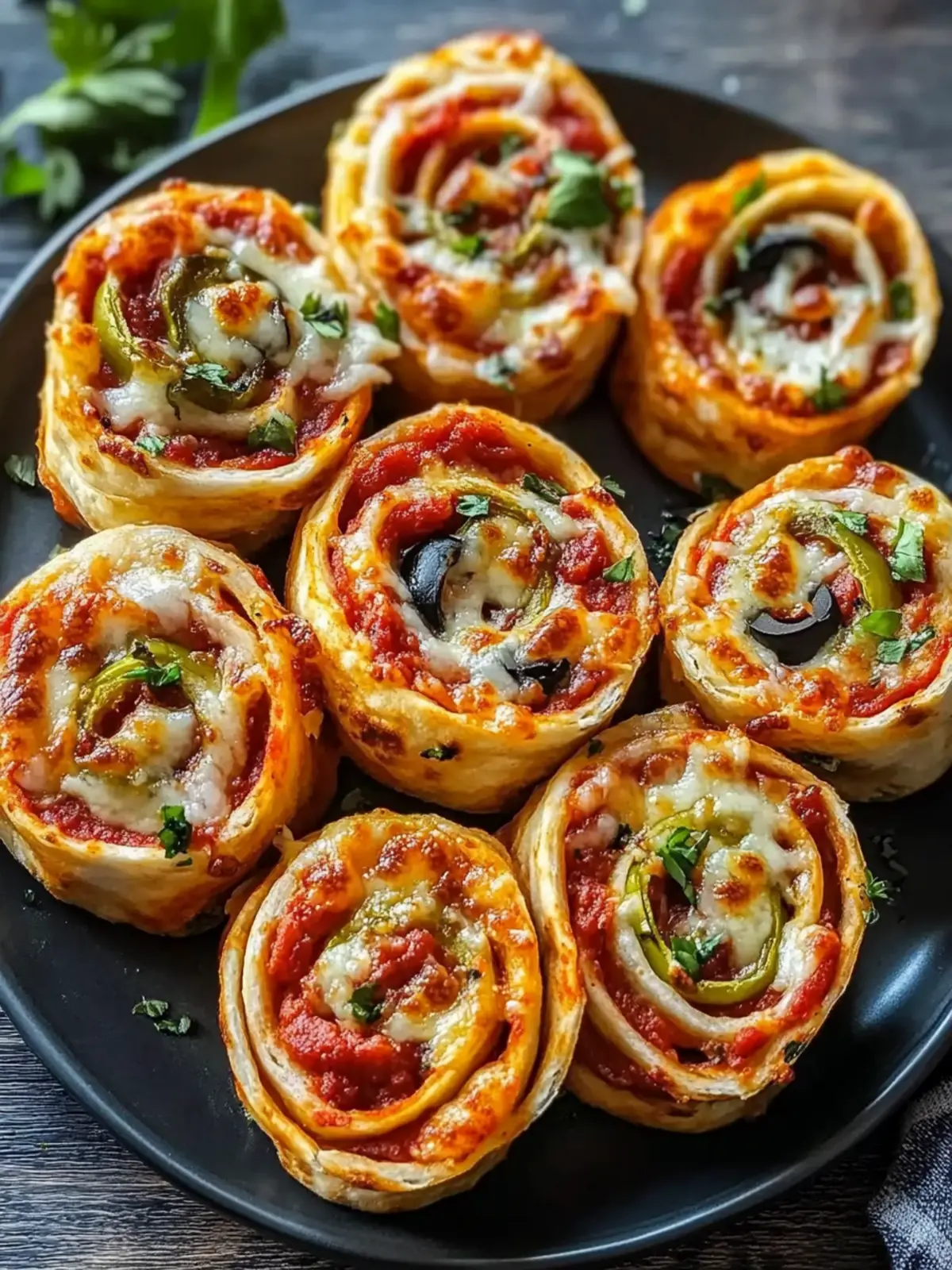 Tortilla Pizza Rolls