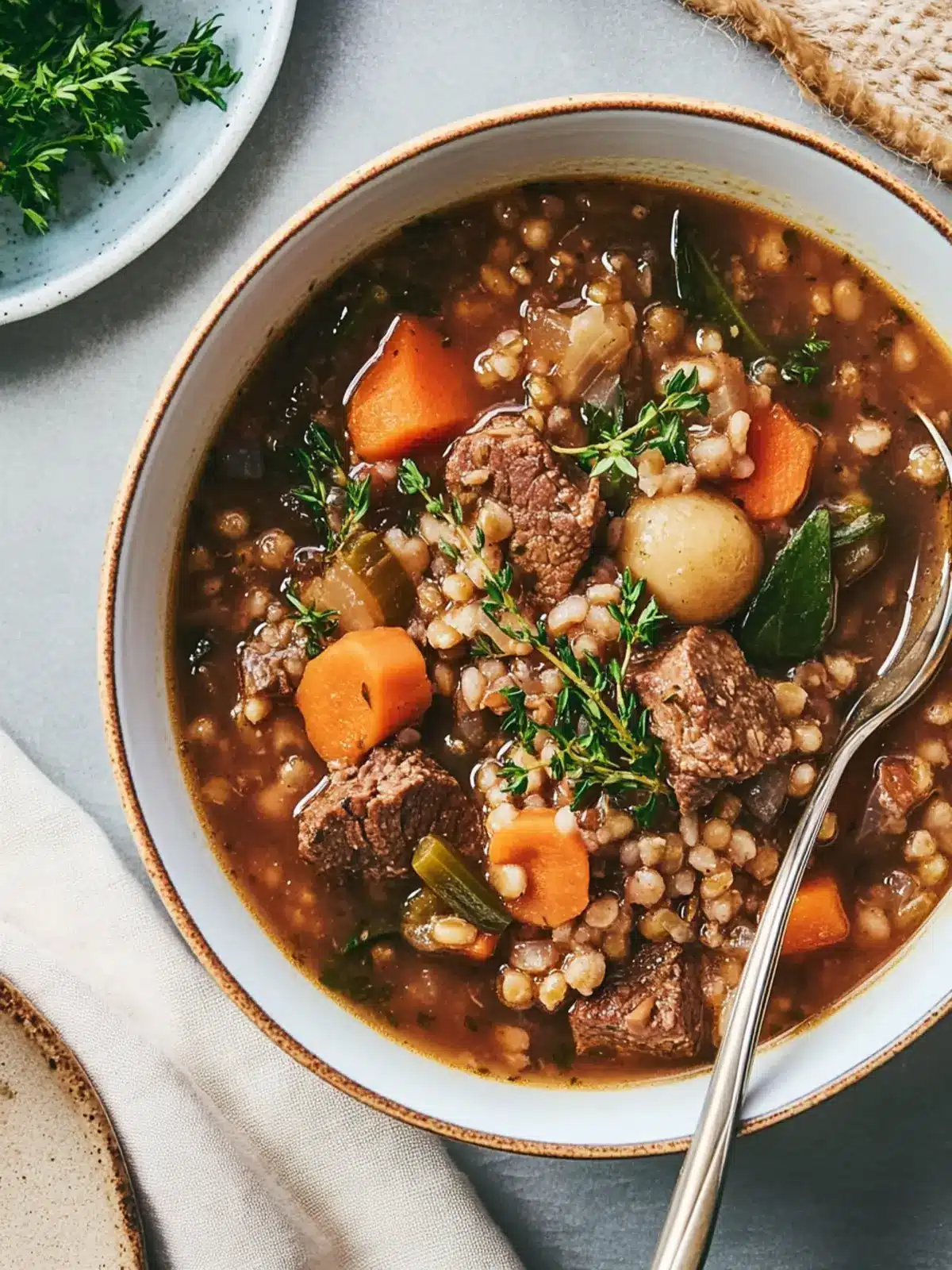 Beef and Barley Stew