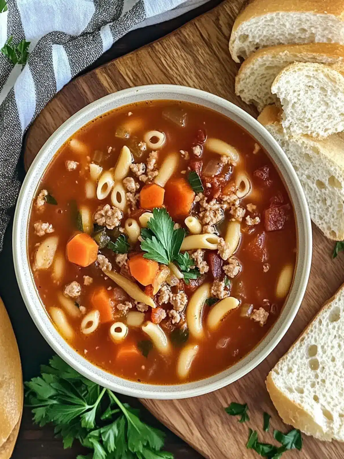 Copycat Olive Garden Pasta E Fagioli Soup Recipe