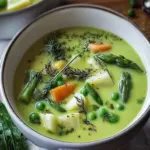 Cream of Spring Vegetable Soup