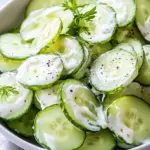 Creamy Cucumber Salad