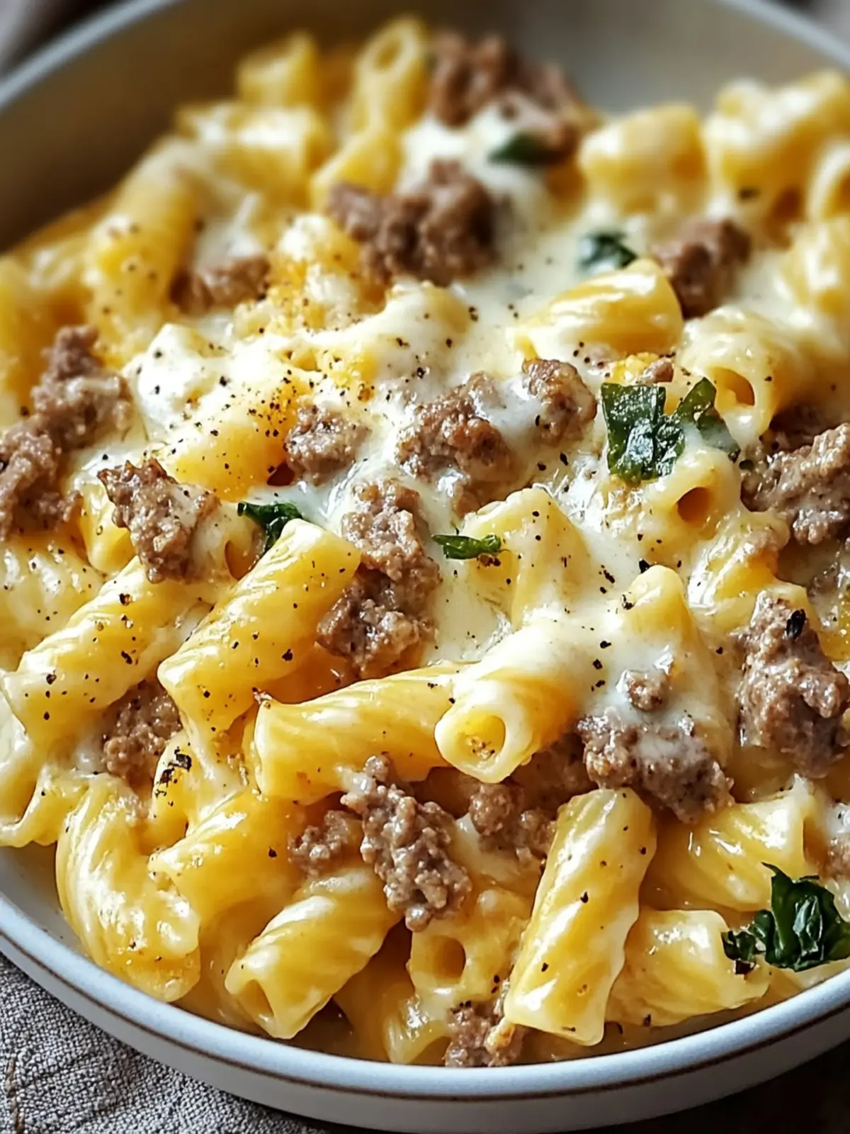 Creamy One-Pot Beef Cheddar Ranch Pasta for Cozy Nights 5 Creamy One-Pot Beef Cheddar Ranch Pasta