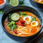 Tom Yum Noodle Soup (10 Minutes)
