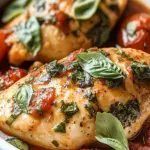 Baked Tomato Basil Chicken