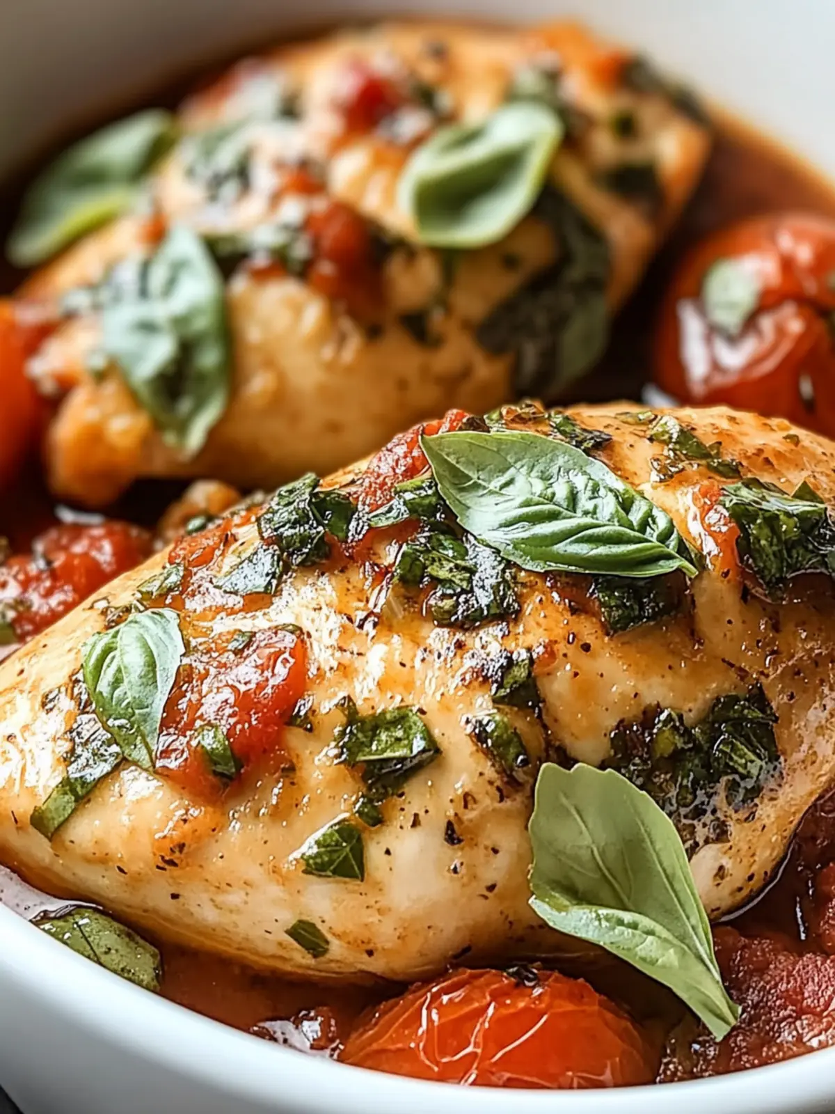Baked Tomato Basil Chicken: Your New Family Favorite Dinner 5 Baked Tomato Basil Chicken
