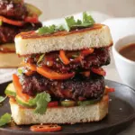 Hoisin-Glazed Meatloaf Sandwiches