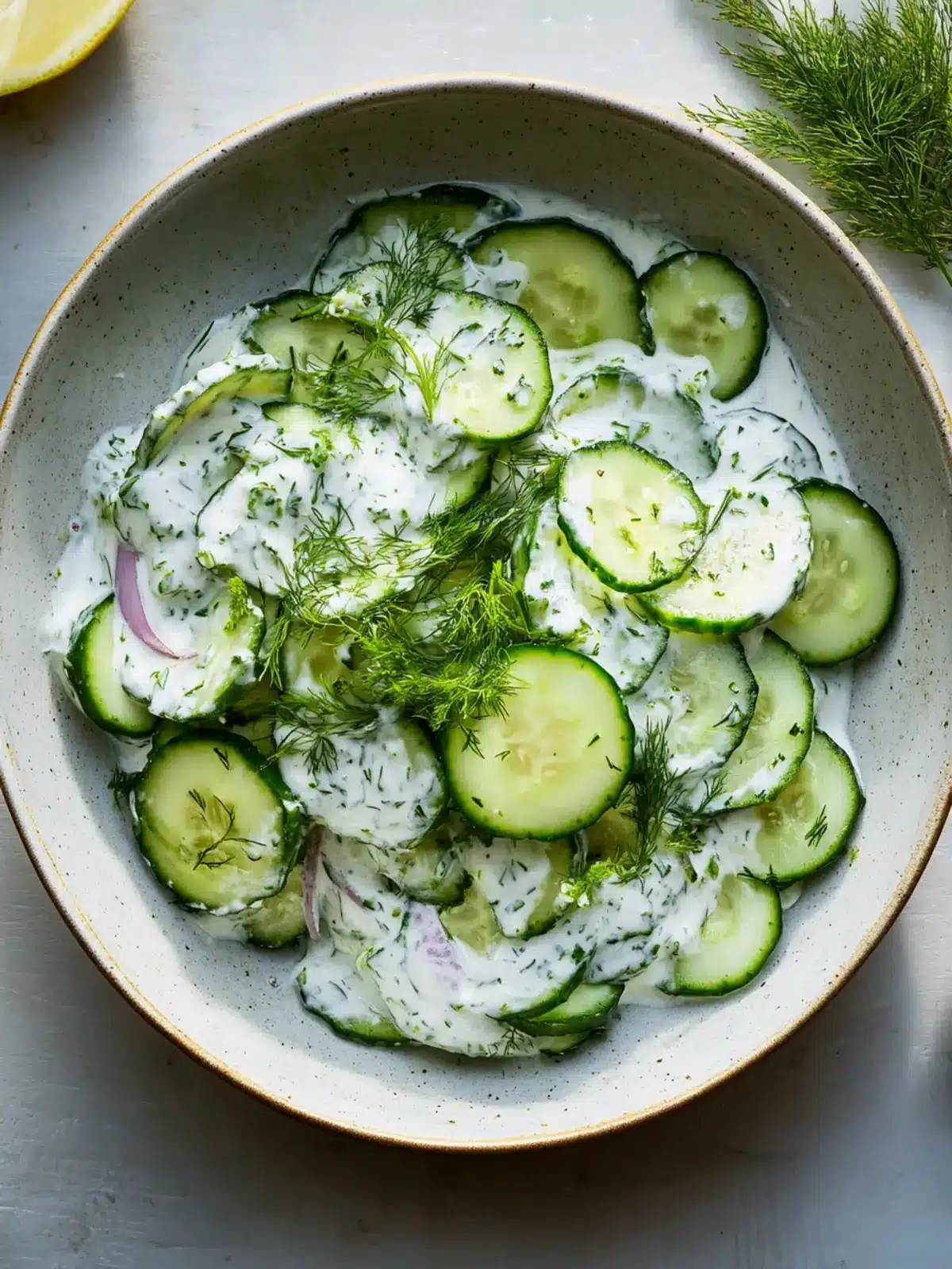 Herbed Cucumber-Yogurt Salad to Brighten Your Summer Feasts 4 Herbed Cucumber-Yogurt Salad