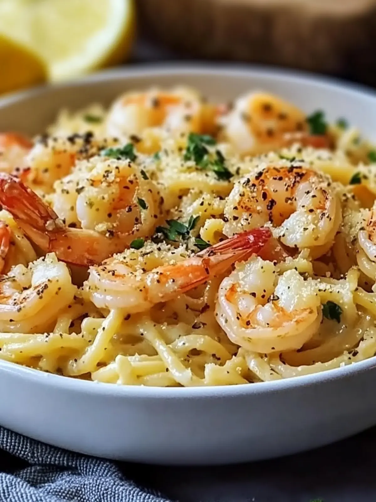 Creamy Garlic Parmesan Shrimp Pasta to Savor in 30 Minutes 2 Creamy Garlic Parmesan Shrimp Pasta to Savor