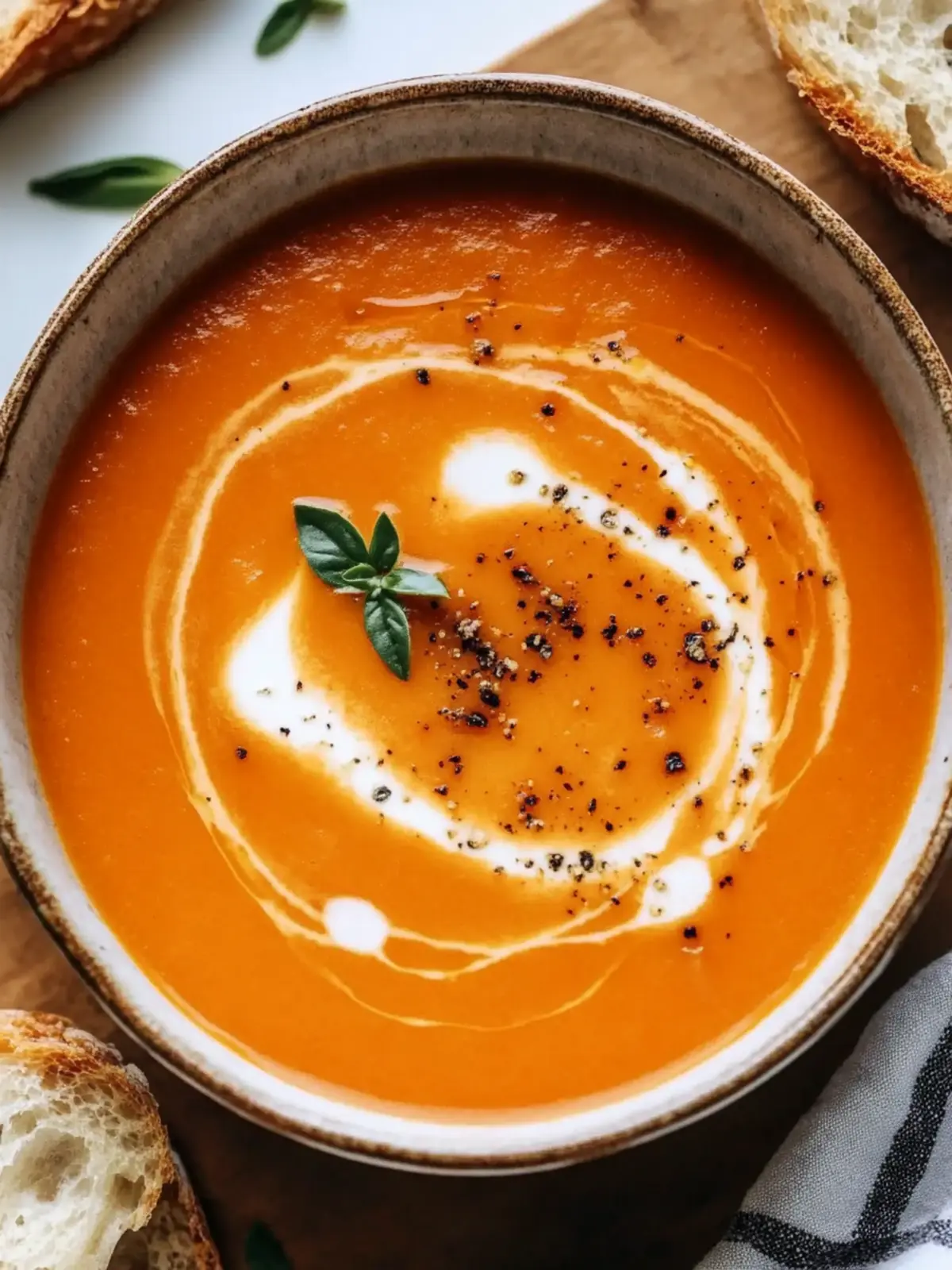 Comfort in a Bowl: Creamy Tomato Soup Cheese Delight Recipe 3 Comfort in a Bowl: Creamy Tomato Soup Cheese Delight