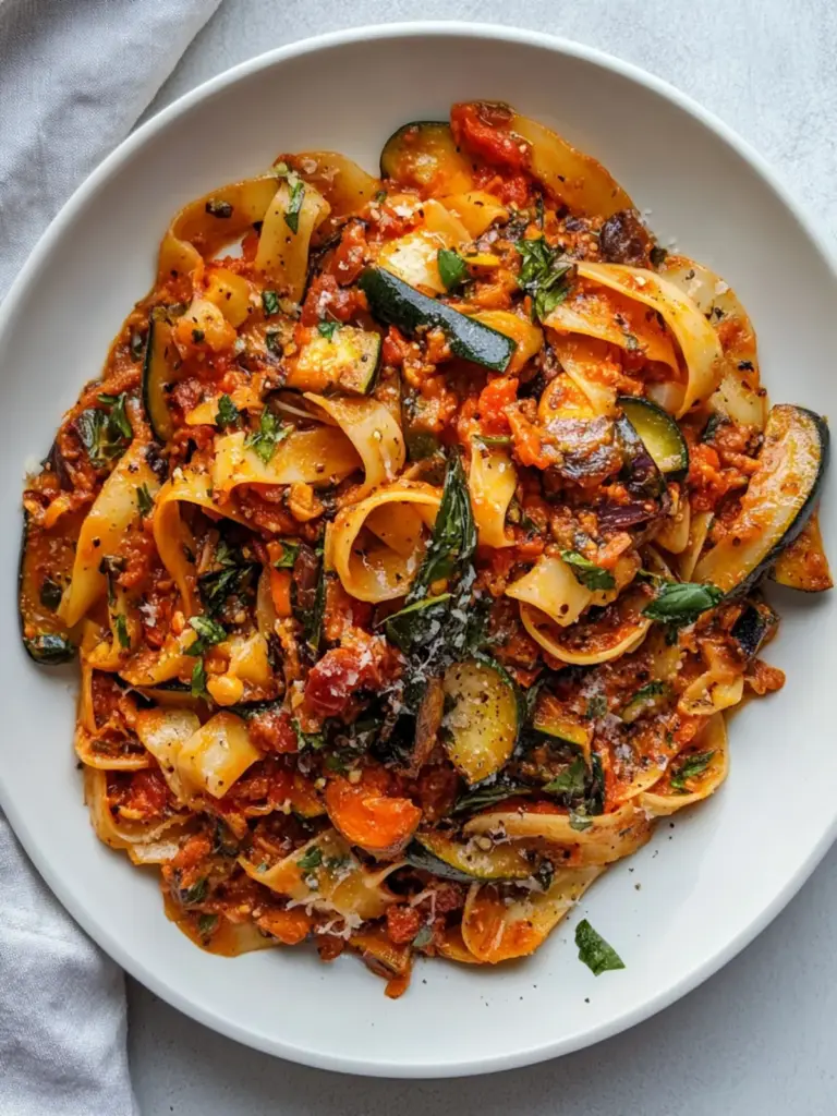 Charred Vegetable Ragù