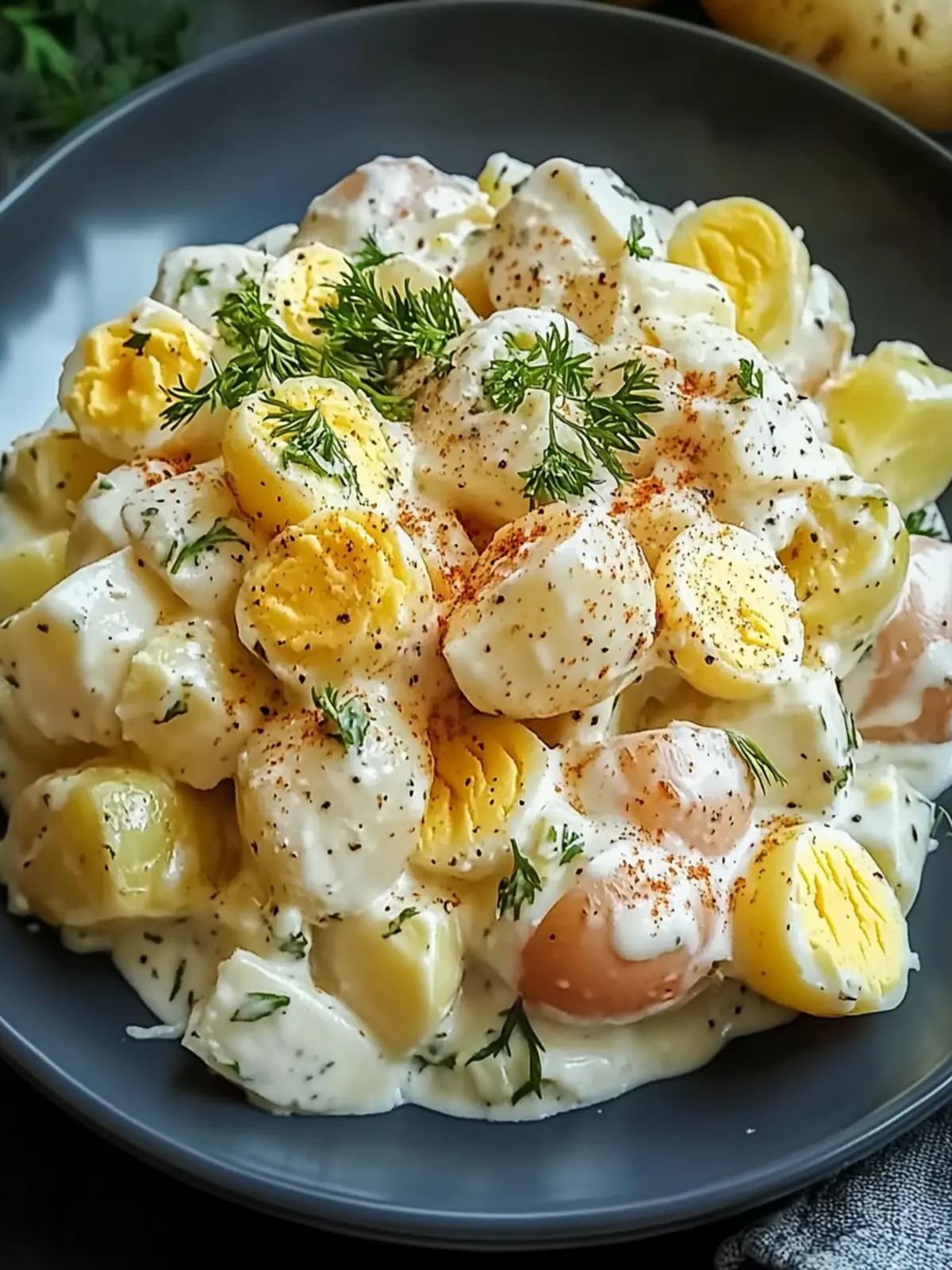 Savory Creamy Potato and Egg Salad for Your Perfect Picnic 5 Creamy Potato and Egg Salad