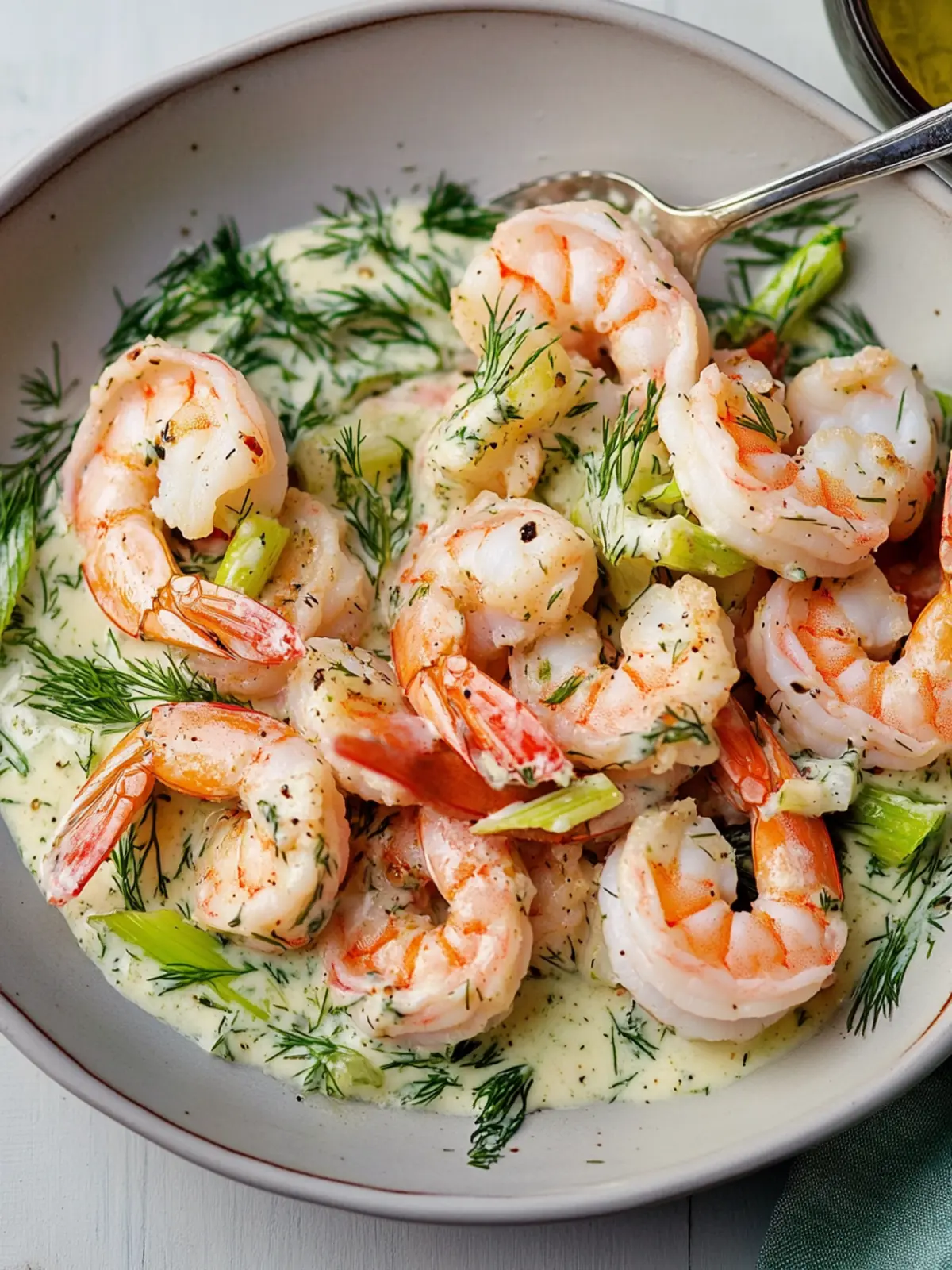 Chill Out with Cold Shrimp in Dill Cream Sauce Delight 4 Cold Shrimp in Dill Cream Sauce