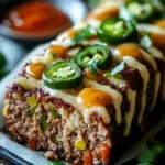Smoky Jalapeño Popper Meatloaf Recipe