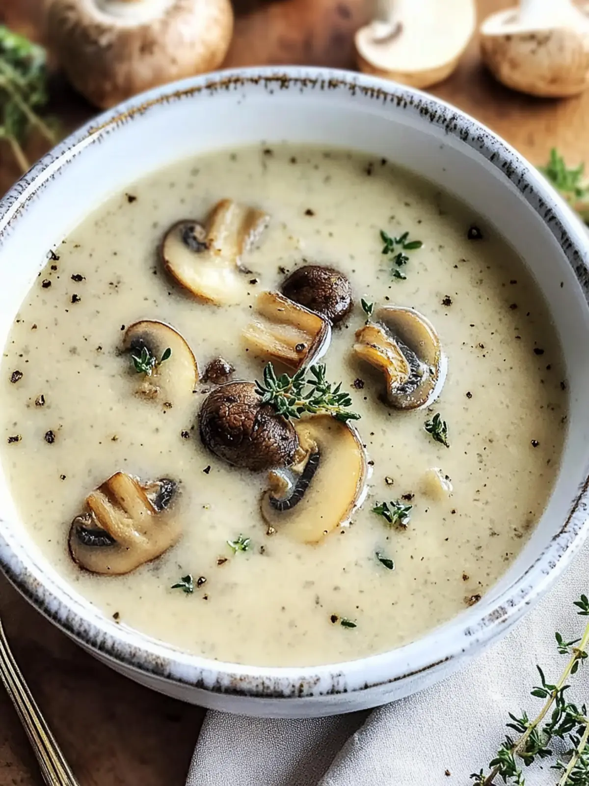 Cream of Mushroom Soup: A Cozy Comfort Food Classic 5 Cream of Mushroom Soup