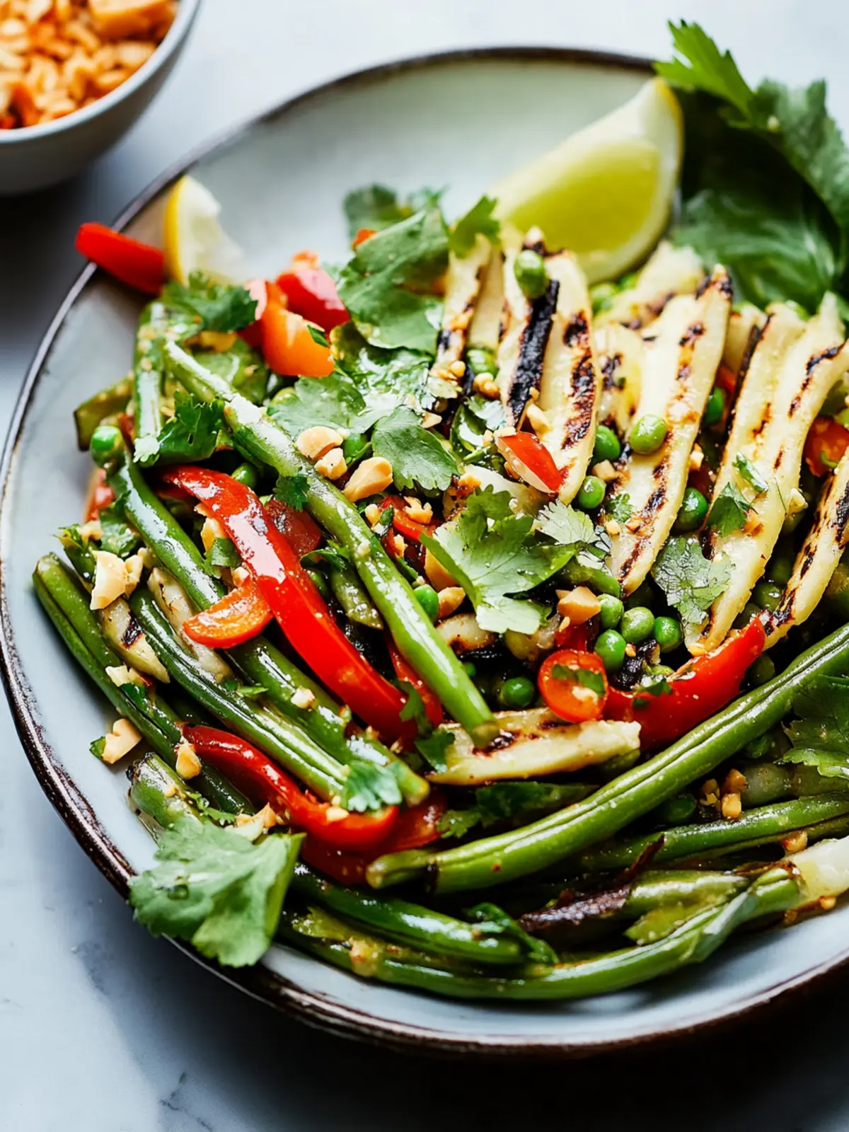 Grilled Green Bean Salad With Thai Dressing You’ll Love 2 Grilled Green Bean Salad With Thai Dressing