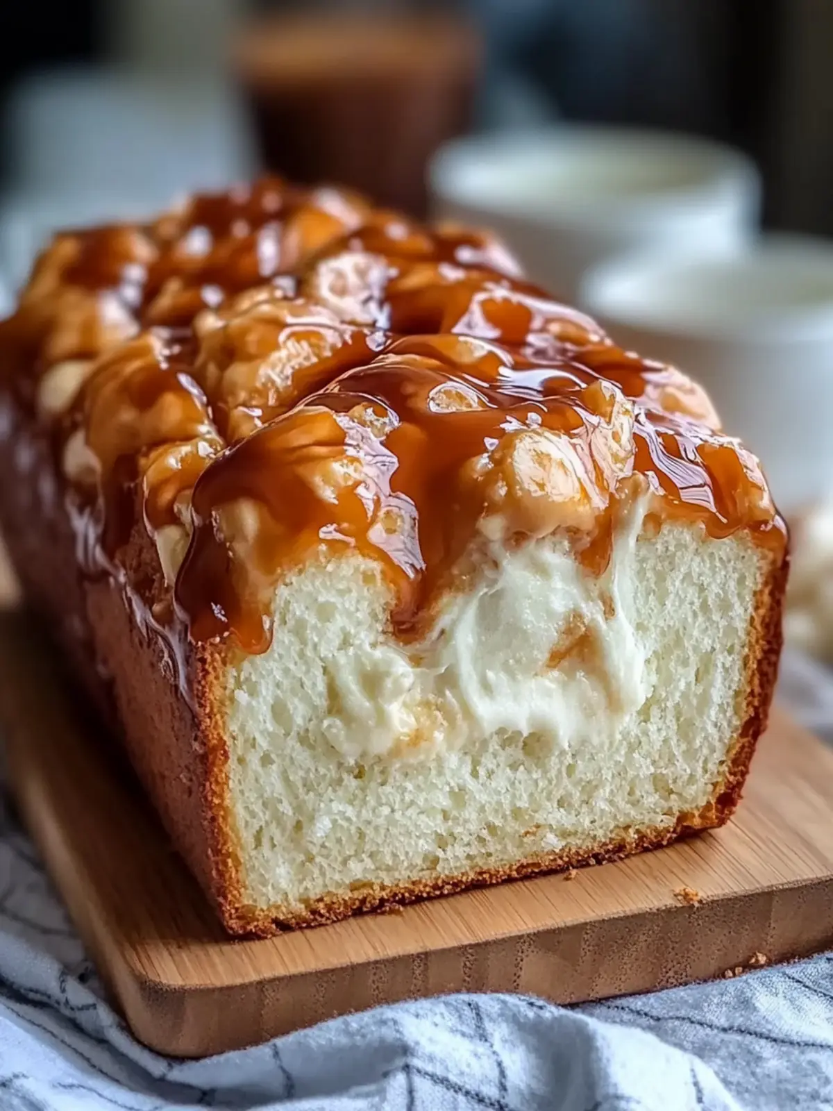 Caramel Cream Cheese Bread