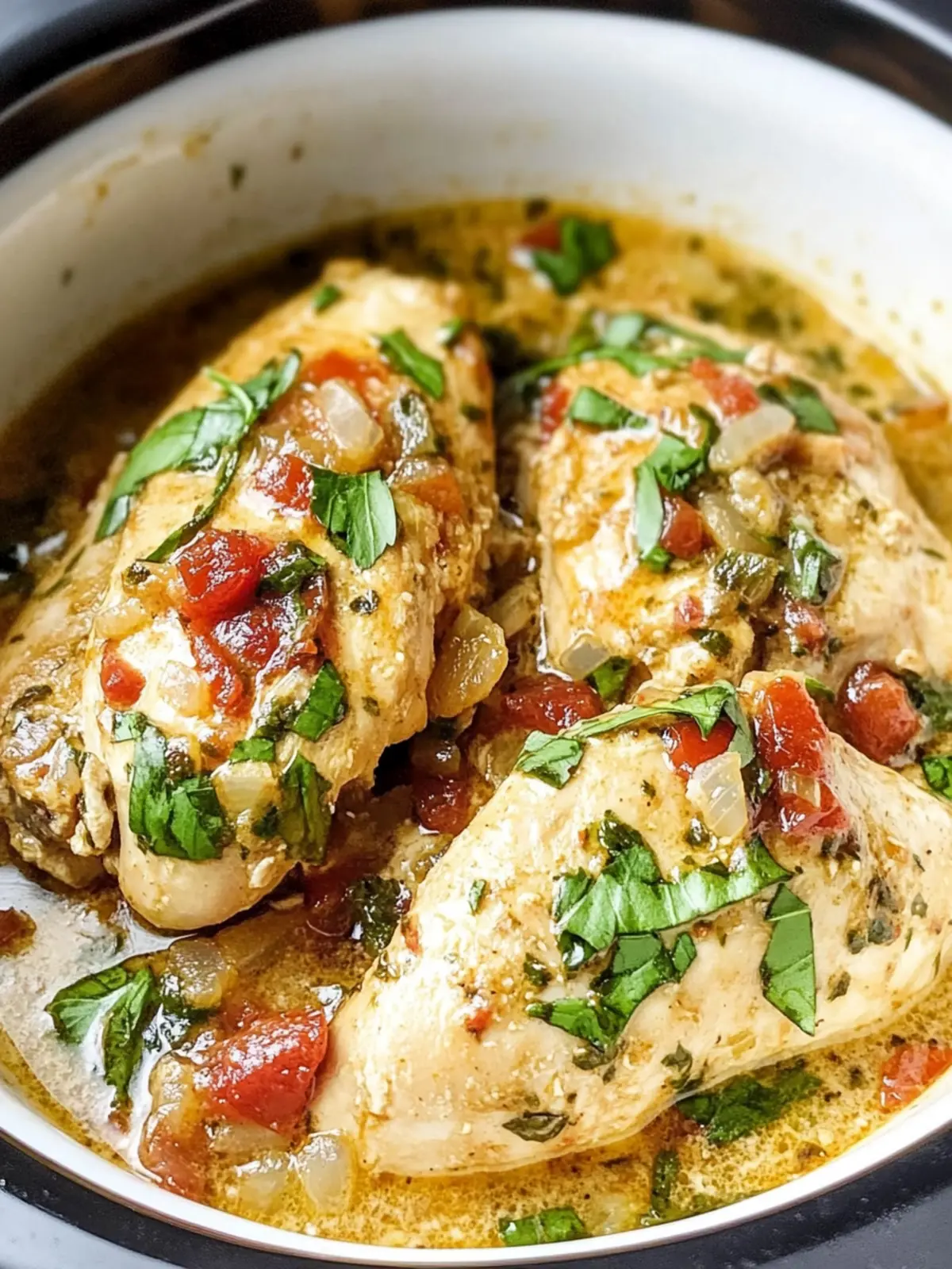 Savory Crock Pot Tuscan Chicken for Effortless Family Dinners 4 Crock Pot Tuscan Chicken