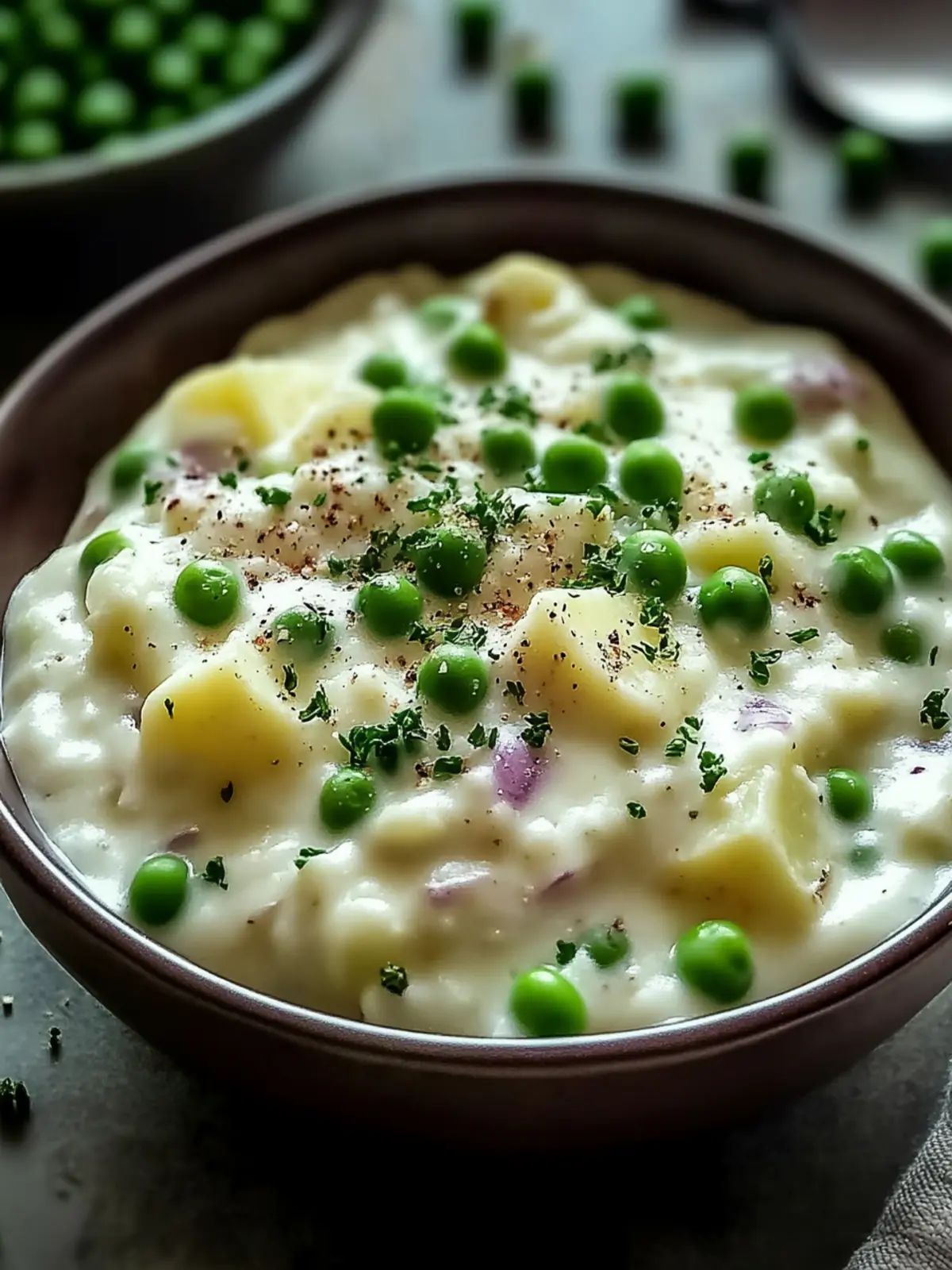 Classic Creamed Potatoes and Peas Recipe for Comforting Nights 3 Classic Creamed Potatoes and Peas Recipe