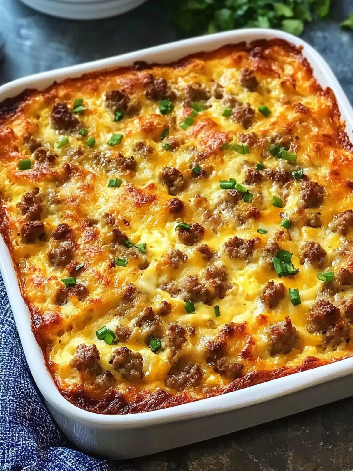 Satisfy Mornings with Sausage and Egg Breakfast Casserole 2 Sausage and Egg Breakfast Casserole