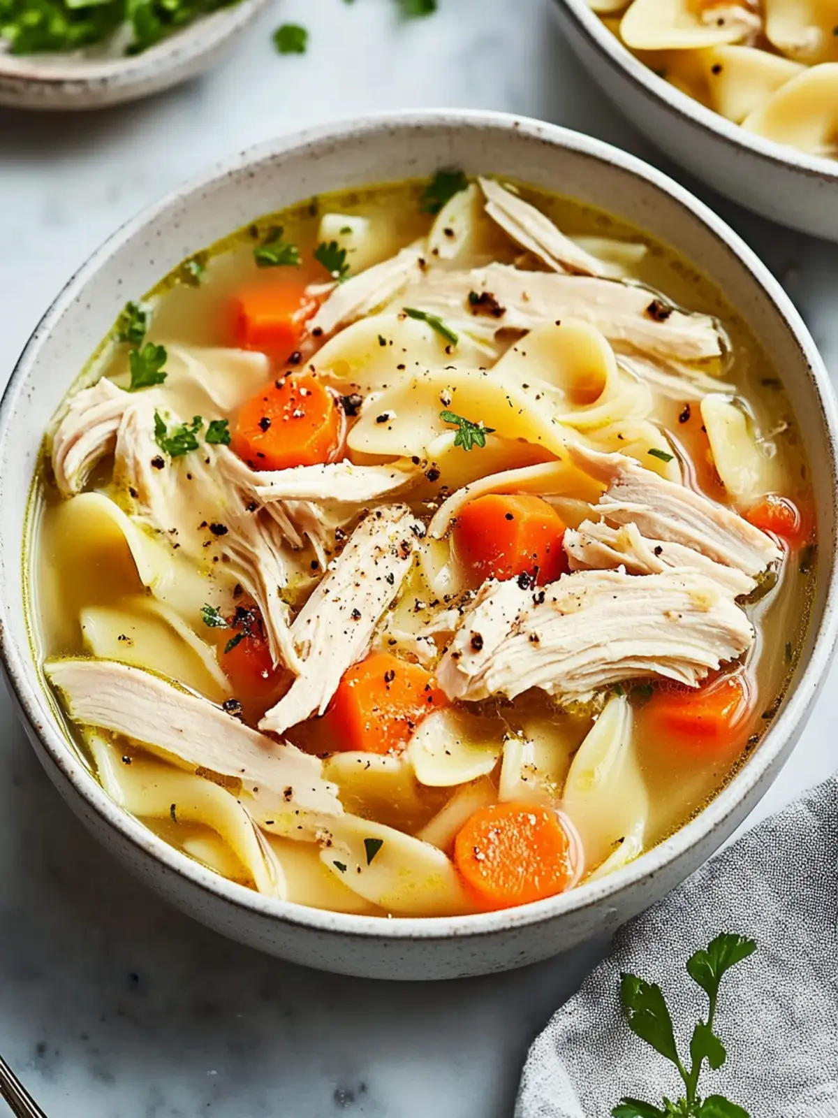 Comforting Chicken Noodle Soup Made Easy for Any Night 3 Chicken Noodle Soup