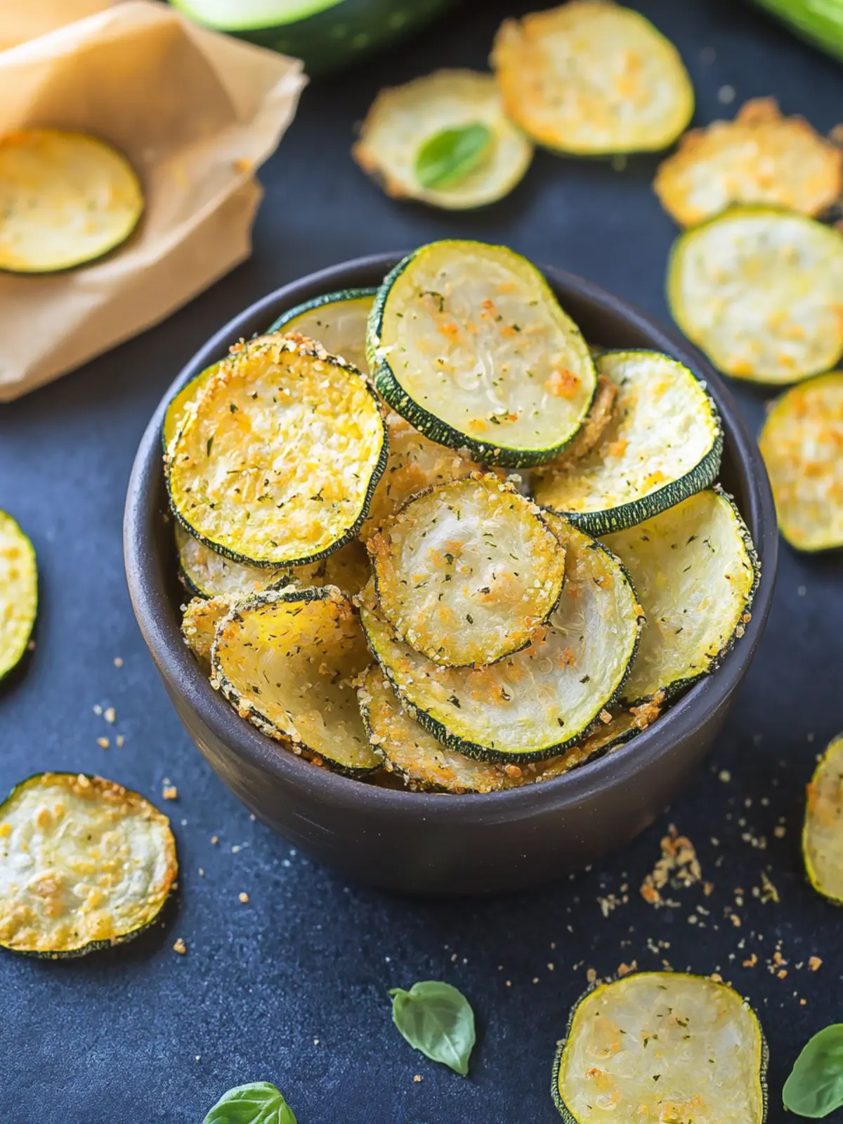 Baked Zucchini Chips
