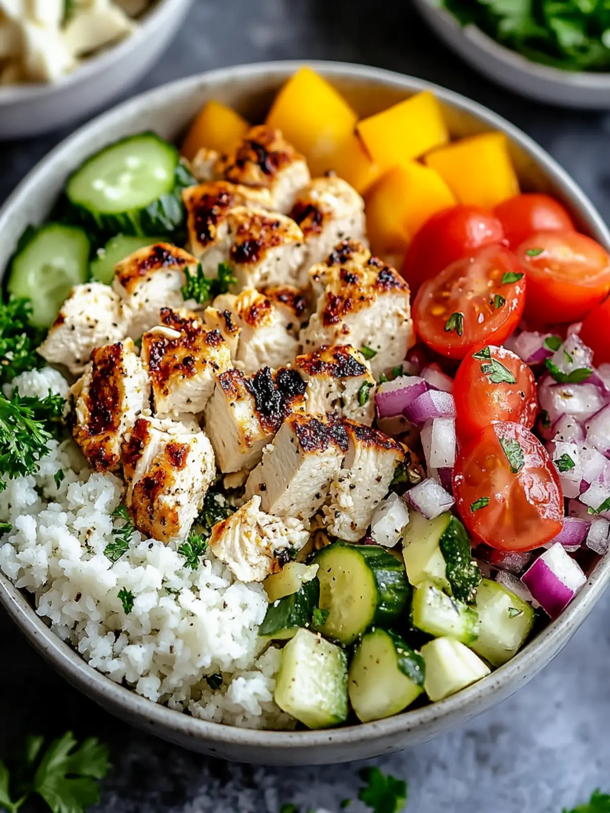 Deliciously Healthy Greek Chicken Bowls for Meal Prep Joy