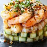Spicy California Shrimp Stack