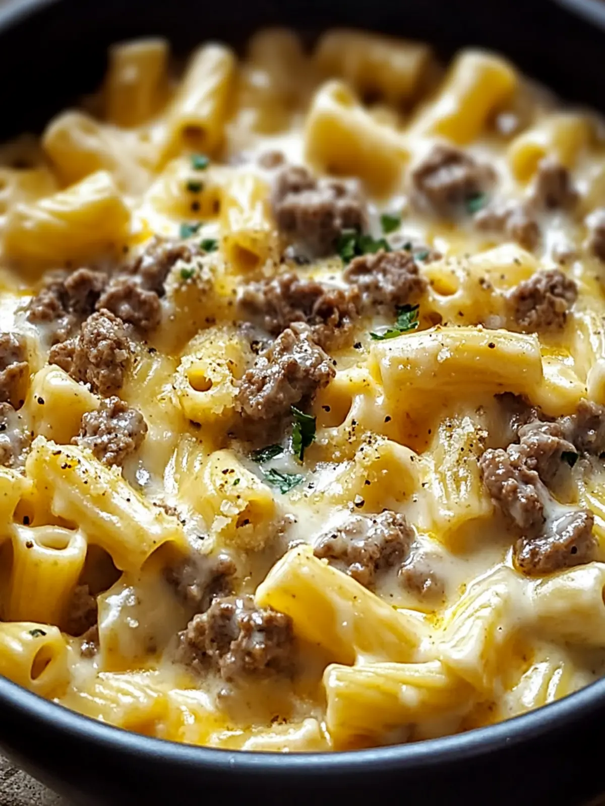 Creamy One-Pot Beef Cheddar Ranch Pasta for Cozy Nights 4 Creamy One-Pot Beef Cheddar Ranch Pasta