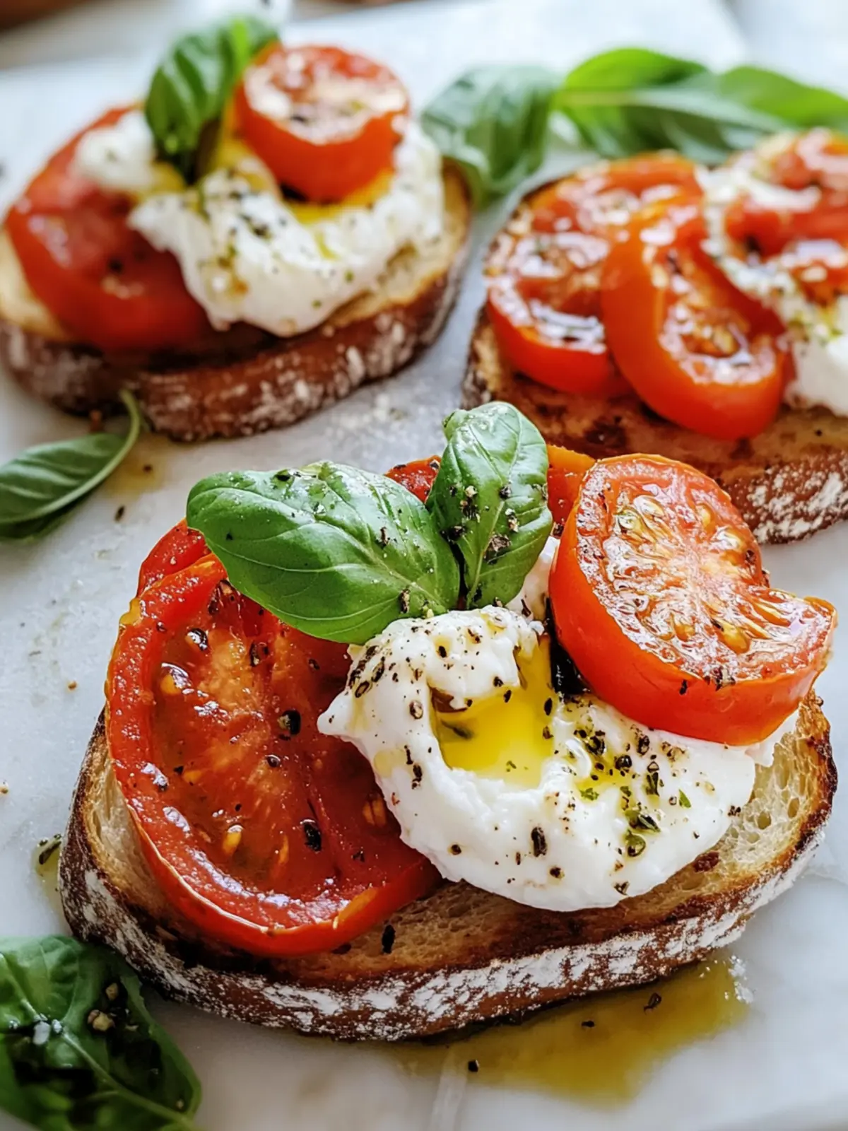 Irresistible Tomato Burrata Toast: Quick, Flavorful Delight 5 Tomato Burrata Toast