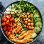 Peanut Chickpea Buddha Bowl
