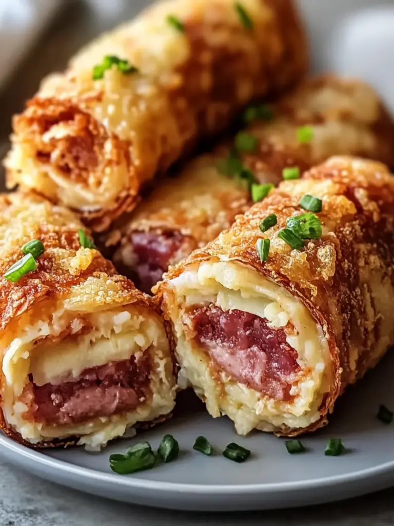 Keto Crispy Reuben Roll-Ups