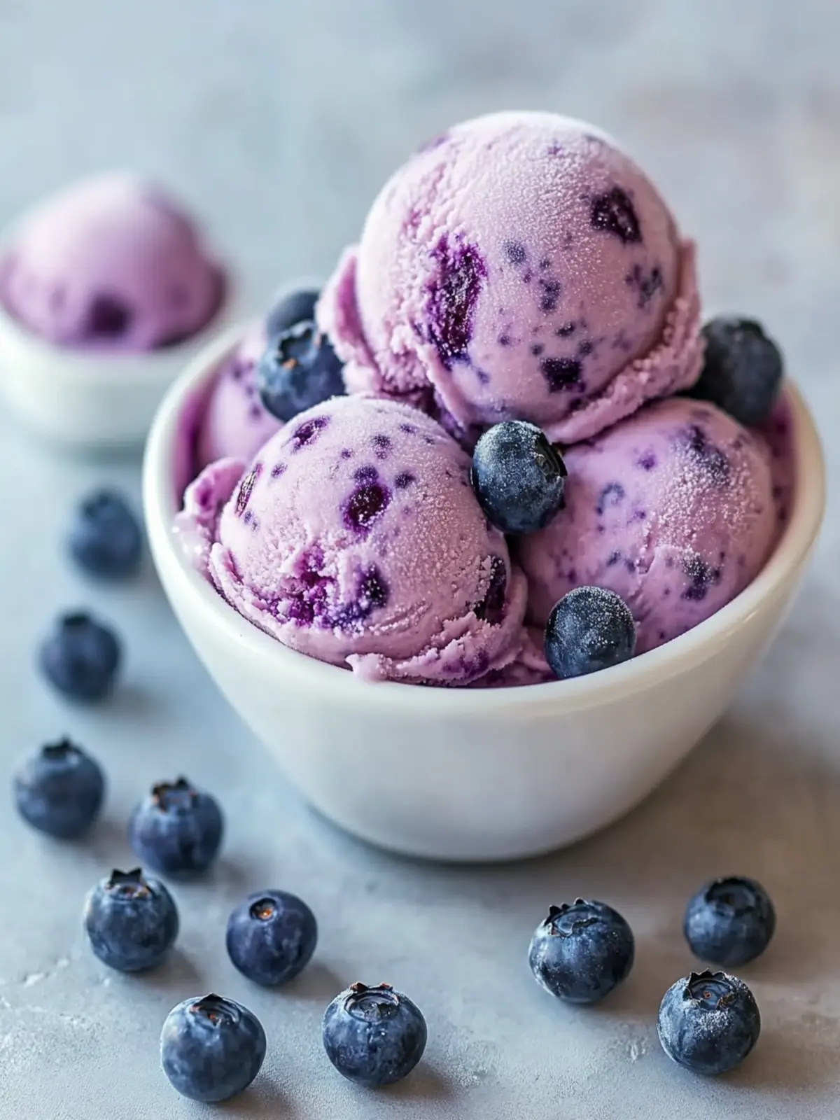 Blueberry Greek Frozen Yogurt: Your New Favorite Guilt-Free Treat 4 Blueberry Greek Frozen Yogurt
