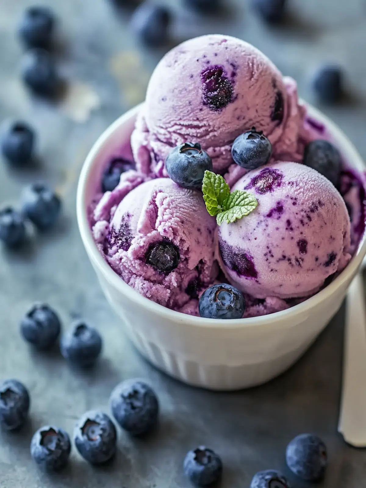 Blueberry Greek Frozen Yogurt: Your New Favorite Guilt-Free Treat 2 Blueberry Greek Frozen Yogurt