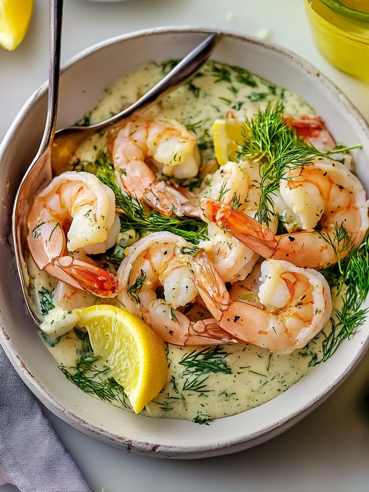 Chill Out with Cold Shrimp in Dill Cream Sauce Delight 5 Cold Shrimp in Dill Cream Sauce