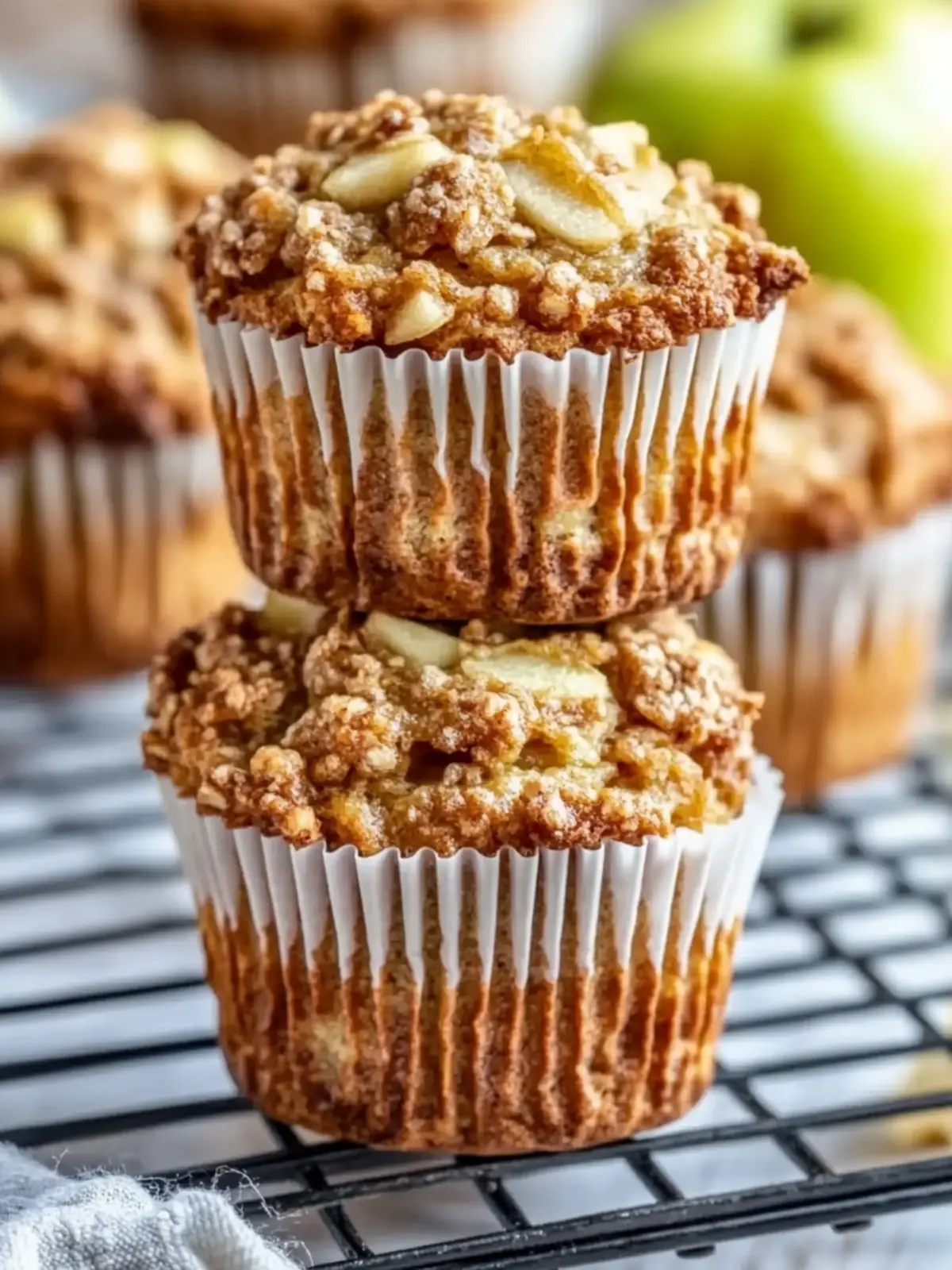Healthy Apple Muffins