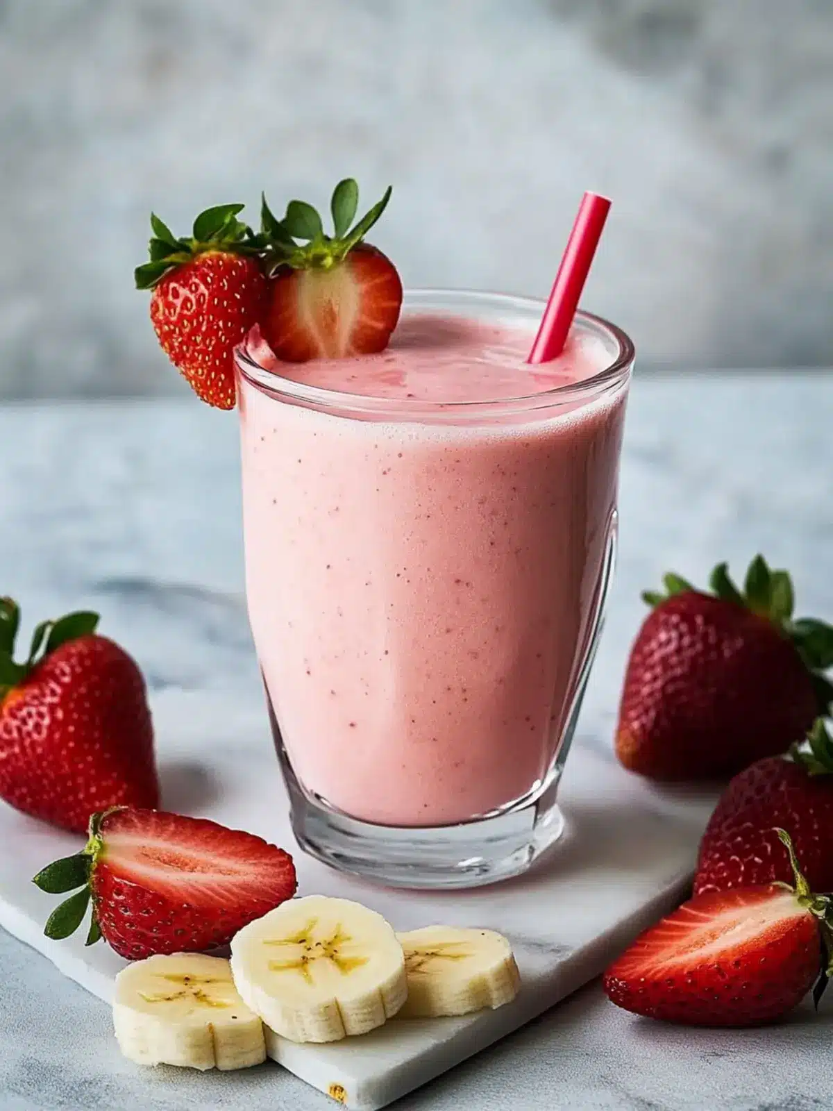 Strawberry Banana Smoothie