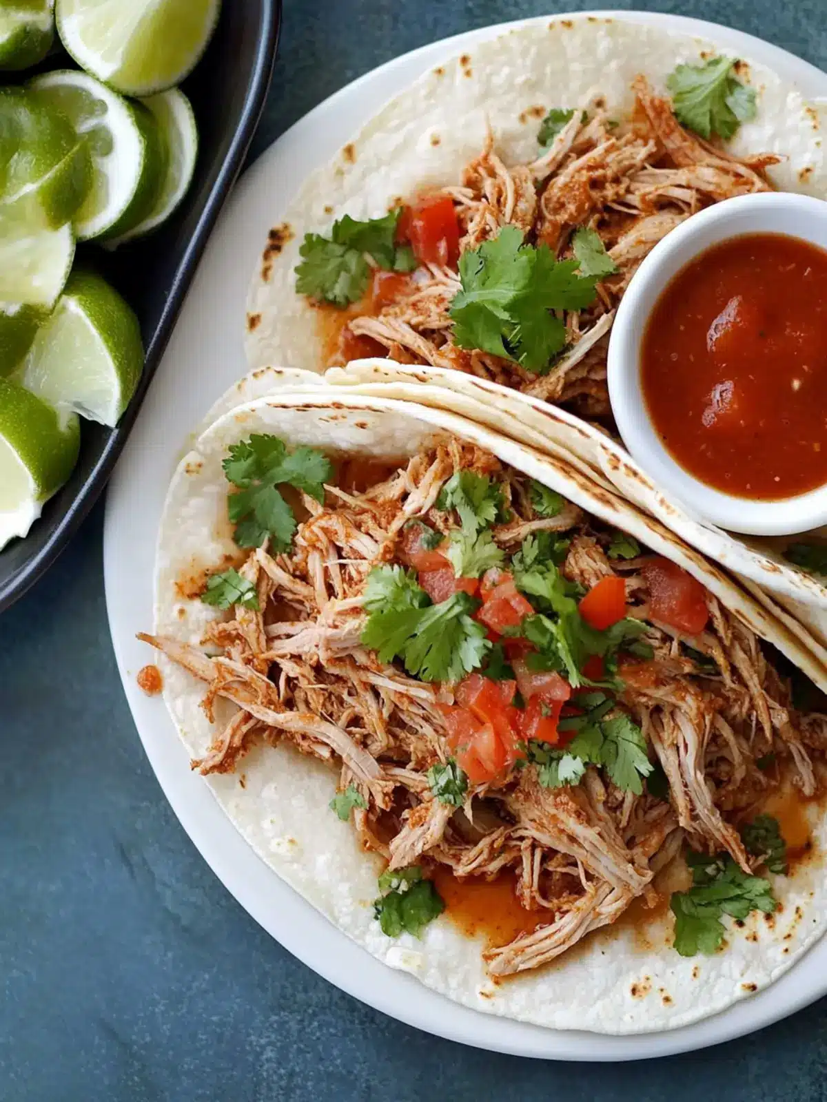 Crock Pot Pulled Pork Tacos