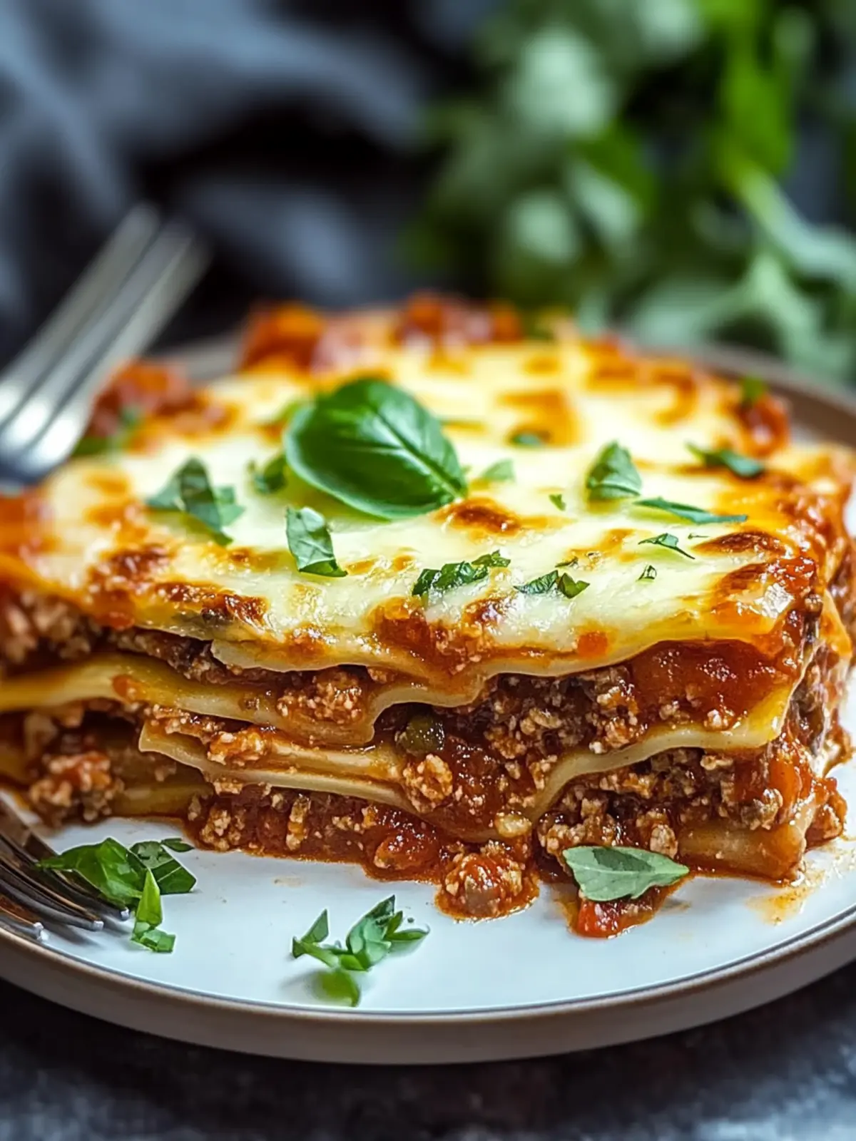 Bison Lasagna