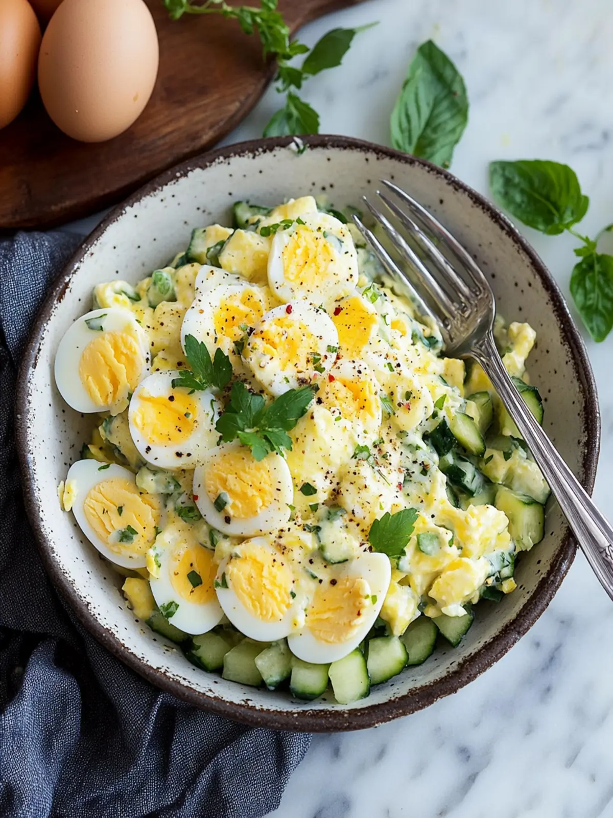 Delicious Egg Salad: Easy Recipe for Quick Healthy Meals 3 Egg Salad