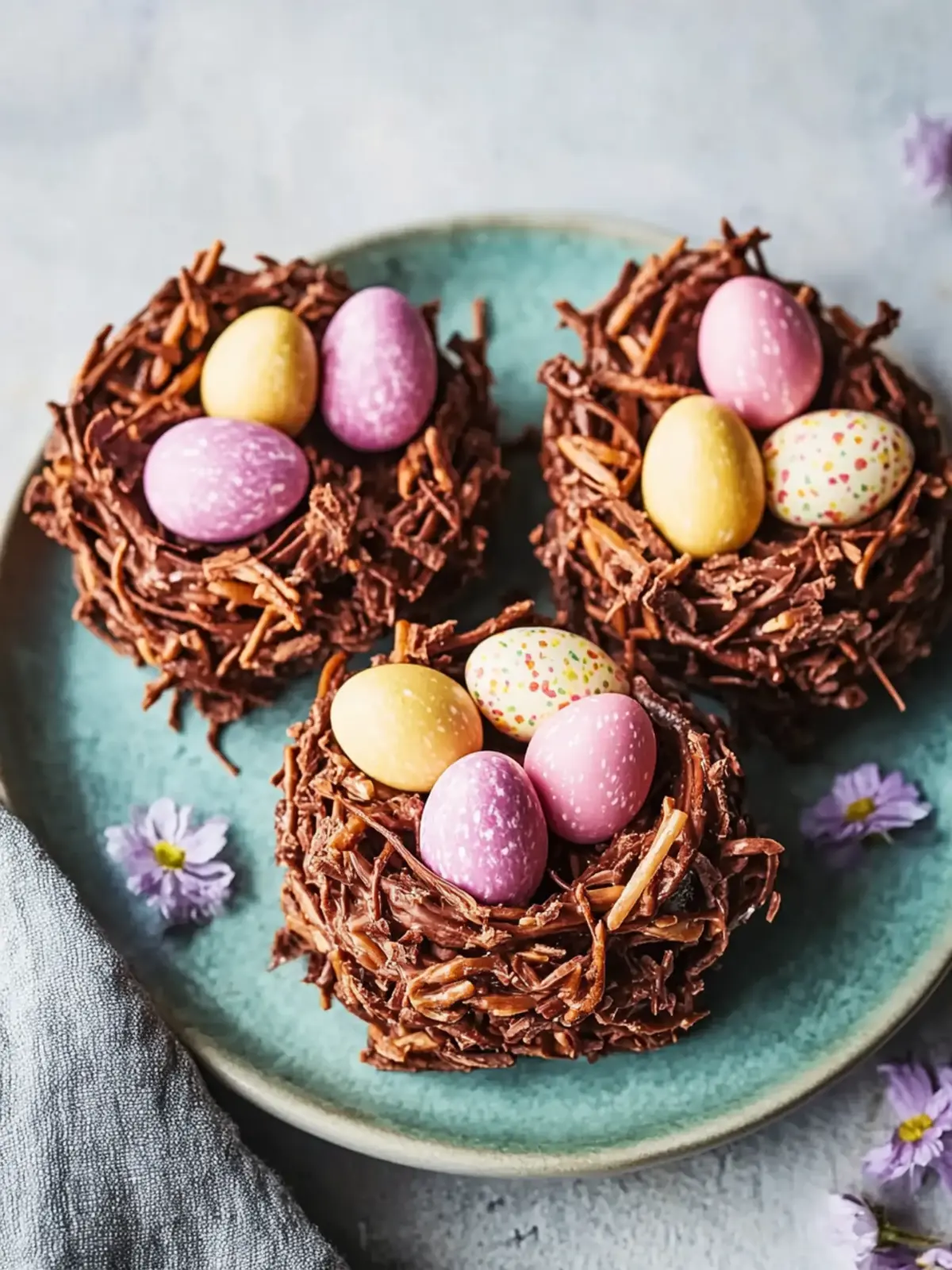 Delicious Chocolate Easter Egg Nests for Fun Family Baking 3 Chocolate Easter Egg Nests