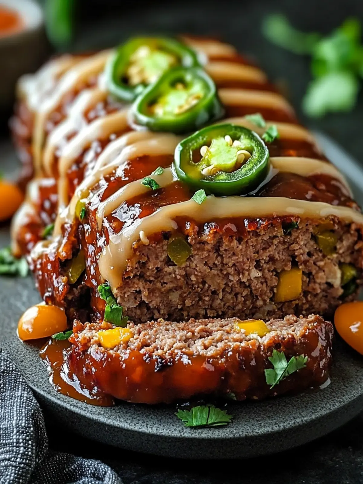 Smoky Jalapeño Popper Meatloaf Recipe