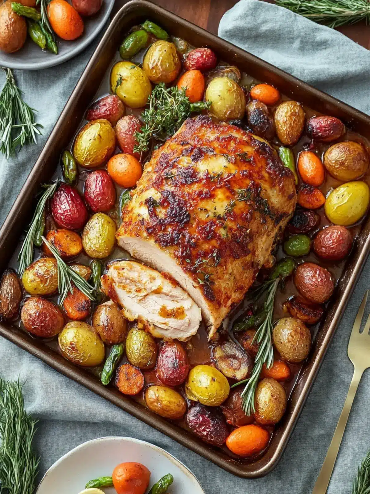 Easter Dinner on a Sheet Pan: Effortless Ham and Pineapple Delight 4 Easter Dinner on a Sheet Pan