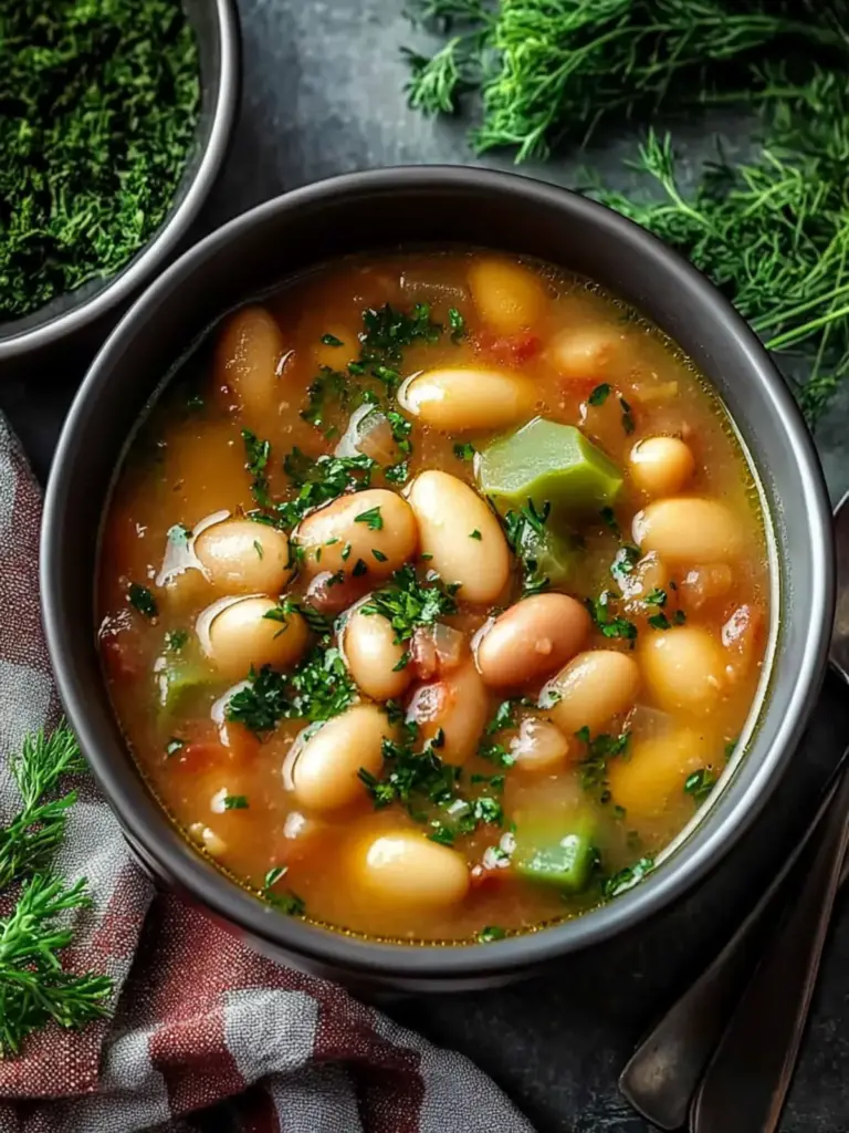 Homemade German Bean Soup